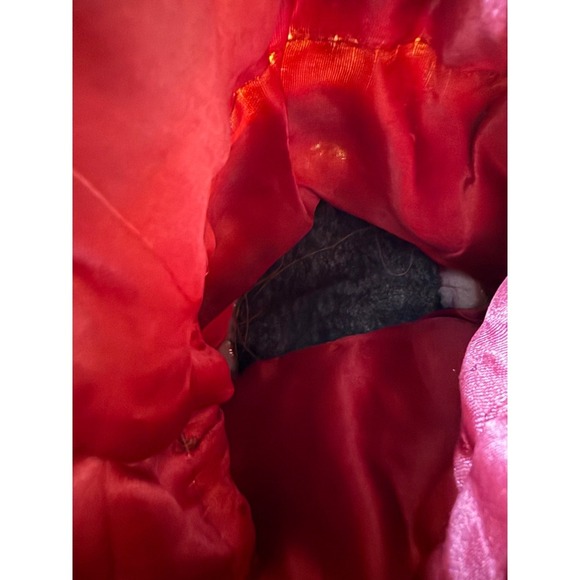 Vintage Beaded Indian Mini Bag Purse With Jewelry Pouch Amrapoli Unique Timless - Picture 6 of 6